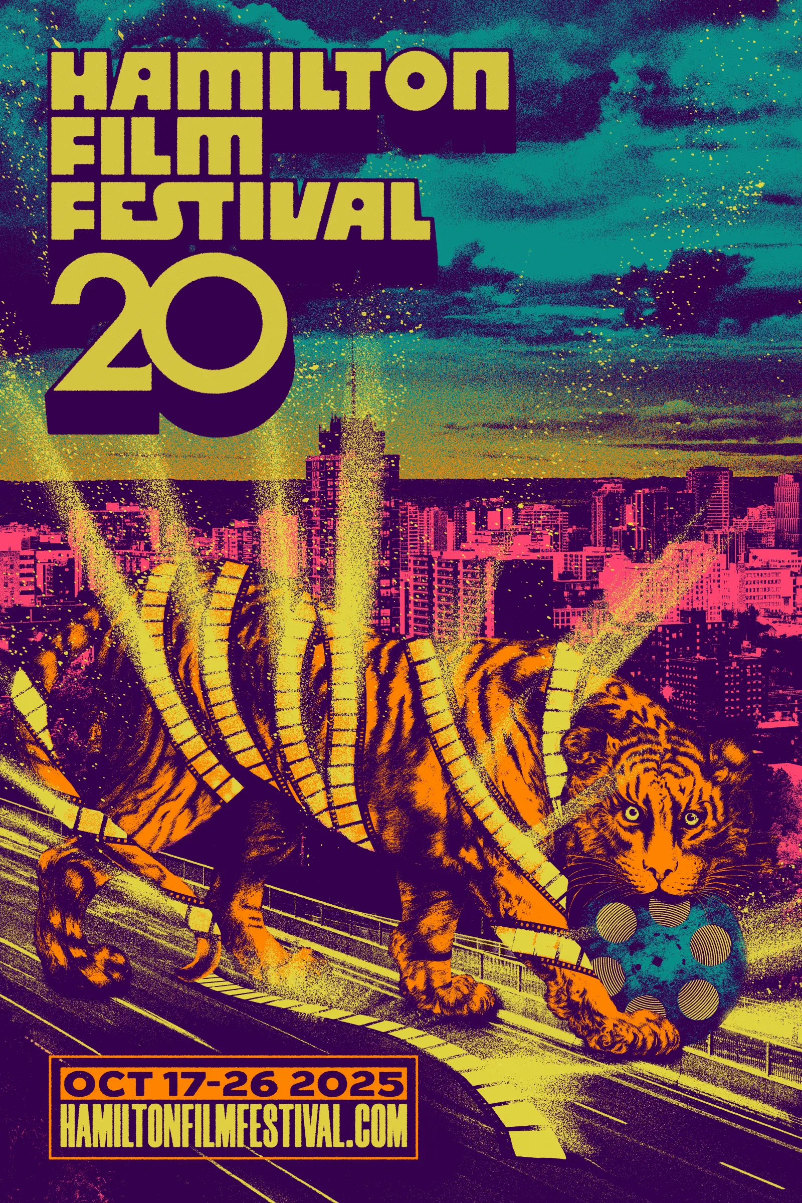 Hamilton Film Festival 20 Event Poster