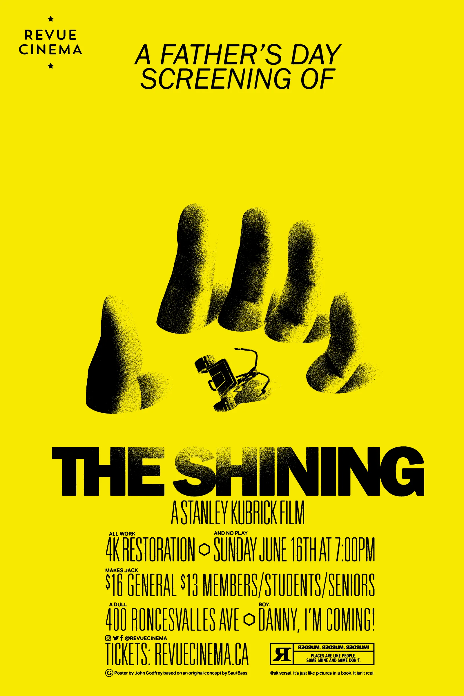 The Shining Movie Poster